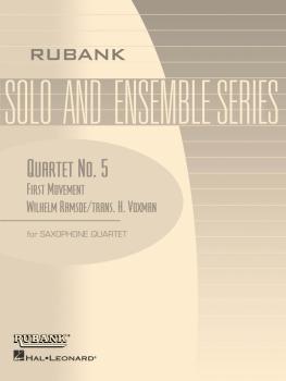 Quartet No. 5 (First Movement): Saxophone Quartet - Grade 5 (HL-04479600)