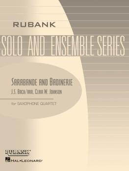 Sarabande and Badinerie: Saxophone Quartet - Grade 4 (HL-04479603)