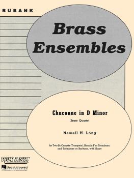 Chaconne in D Minor: Brass Quartet - Grade 4 (HL-04479728)