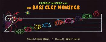 Freddie the Frog and the Bass Clef Monster Poster (HL-09971500)