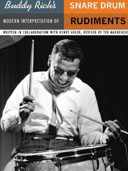 Buddy Rich's Modern Interpretation of Snare Drum Rudiments (HL-14005290)