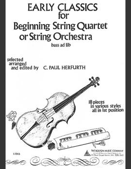 Early Classics for Beginning String Quartet or String Orchestra (HL-14009787)