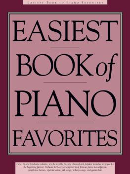 Easiest Book of Piano Favorites: The Library of Series (HL-14009809)