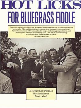 Hot Licks for Bluegrass Fiddle: Book with Online Audio (HL-14015429)