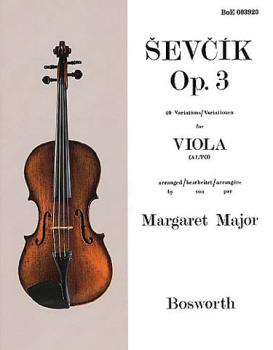 Sevcik for Viola - Opus 3 (40 Variations) (HL-14029832)