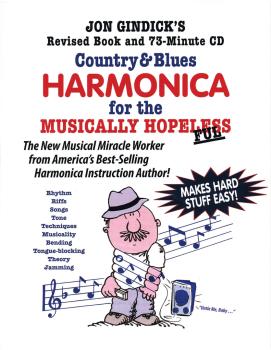 Country & Blues Harmonica for the Musically Hopeless: Revised Book and (HL-14041618)