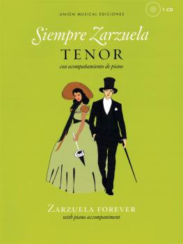 Siempre Zarzuela: Tenor with CD of Piano Accompaniments (HL-14041927)