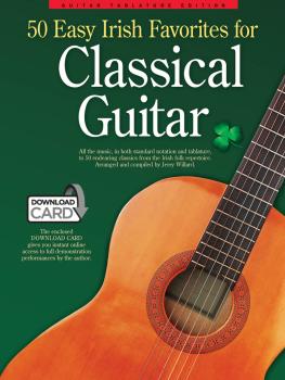 50 Easy Irish Favorites for Classical Guitar: Guitar Tablature Edition (HL-14043322)