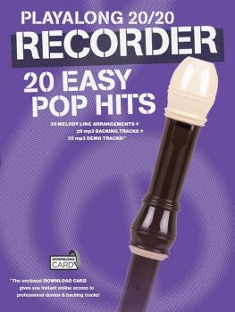 Play Along 20/20 Recorder (20 Easy Pop Hits) (HL-14043736)
