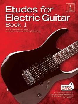 Etudes for Electric Guitar - Book 1: Twelve Solo Pieces for Guitar in  (HL-14043740)
