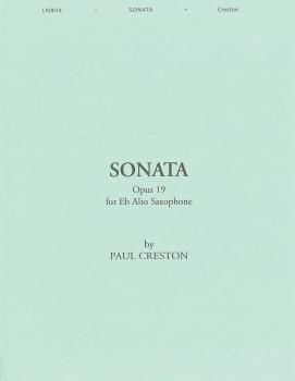 Sonata, Op. 19 (for E-Flat Alto Saxophone) (HL-35020966)