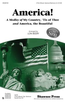 America!: A Medley of My Country, 'Tis of Thee and America, the Beauti (HL-35028183)