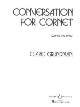 Conversation for Cornet: B-flat Cornet and Piano (HL-48001026)