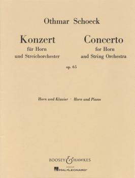Horn Concerto, Op. 65 (Horn and Piano) (HL-48001046)