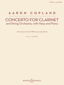 Concerto for Clarinet: Clarinet and String Orchestra, with Harp and Pi (HL-48001143)