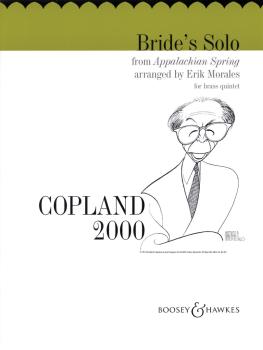 Bride's Solo from Appalachian Spring: Brass Quintet Score and Parts (HL-48001624)