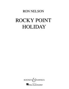 Rocky Point Holiday (Score and Parts) (HL-48006524)