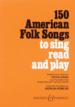 150 American Folk Songs: To Sing, Read and Play (HL-48007782)