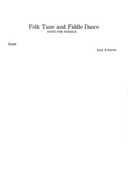 Folk Tune and Fiddle Dance (Suite for Strings) (HL-48010388)