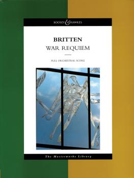 Britten - War Requiem, Op. 66: The Masterworks Library (HL-48011841)