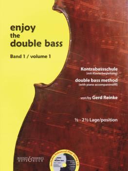 Enjoy the Double Bass: Volume 1 1.5-2.5 position Double Bass Method wi (HL-48020975)