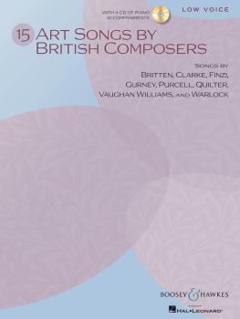 15 Art Songs by British Composers (Low Voice, Book/CD) (HL-48021114)