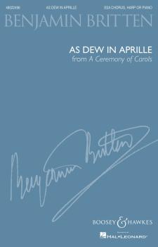 As Dew in Aprille (from A Ceremony of Carols): SSA and Harp or Piano,  (HL-48022496)