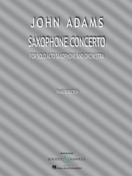 Saxophone Concerto (for Solo Alto Saxophone and Piano Reduction) (HL-48023676)