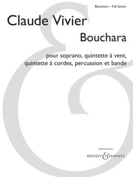 Bouchara (for Soprano, Woodwind Quintet, String Quintet, Percussion an (HL-48023912)