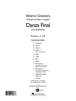 Danza Final (from Estancia) (HL-48030012)