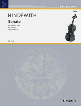 Sonata, Op. 25, No. 1 (1922) (for Solo Viola) (HL-49003569)