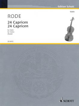 24 Caprice Etudes in the form of Etudes, in all 24 Keys (Violin) (HL-49006386)