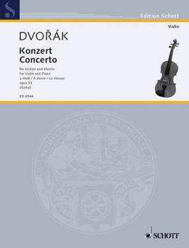 Concerto in A Minor, Op. 53 (Violin and Piano) (HL-49006427)