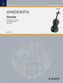 Sonata, Op. 25, No. 4 (1922) (Viola and Piano) (HL-49006599)