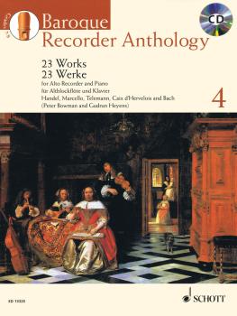 Baroque Recorder Anthology, Vol. 4: 23 Works for Alto Recorder and Pia (HL-49018840)