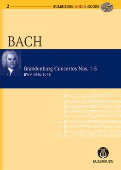 Brandenburg Concertos 1-3 BWV 1046/1047/1048: Eulenburg Audio+Score Se (HL-49044001)
