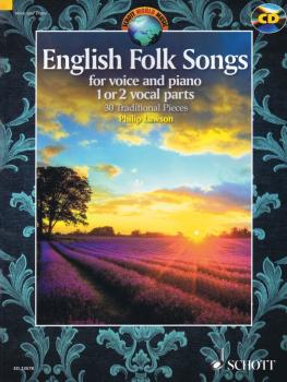 English Folk Songs for Voice and Piano: 30 Traditional Pieces (HL-49044104)