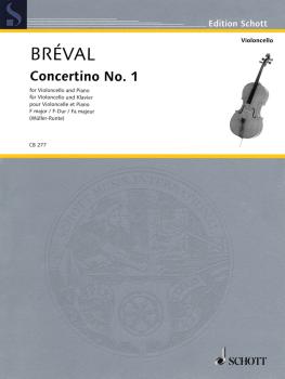 Concertino No. 1 in F Major (Cello and Piano) (HL-49044422)
