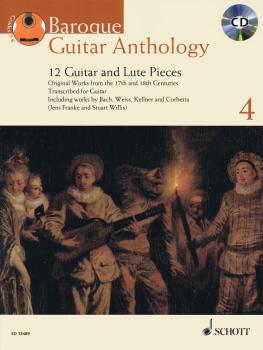 Baroque Guitar Anthology - Volume 4: 12 Guitar and Lute Pieces With a  (HL-49044578)