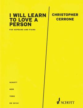 I Will Learn to Love a Person (for Voice and Piano) (HL-49044619)