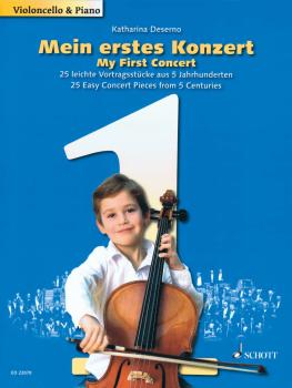 My First Concert - 25 Easy Concert Pieces from 5 Centuries (Cello and  (HL-49044766)