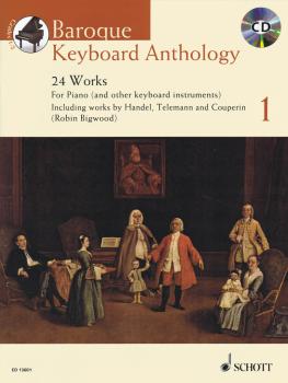 Baroque Keyboard Anthology Volume 1 (24 Works for Piano) (HL-49044900)
