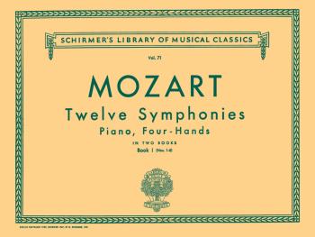 12 Symphonies - Book 1: Nos. 1-6: Schirmer Library of Classics Volume  (HL-50252540)
