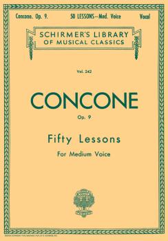 50 Lessons, Op. 9: Schirmer Library of Classics Volume 242 Medium Voic (HL-50253720)