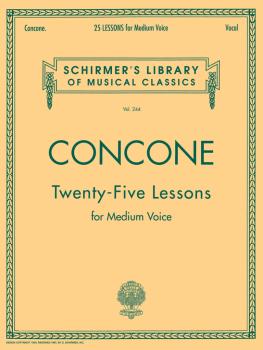 25 Lessons, Op. 10: Schirmer Library of Classics Volume 244 Medium Voi (HL-50253740)