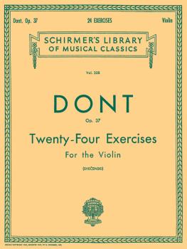 24 Exercises, Op 37: Schirmer Library of Classics Volume 328 Violin Me (HL-50254330)