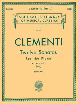 12 Sonatas - Book 1 (Schirmer Library of Classics Volume 385 Piano Sol (HL-50254670)