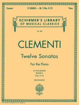 12 Sonatas - Book 2 (Schirmer Library of Classics Volume 386 Piano Sol (HL-50254680)