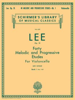 40 Melodic and Progressive Etudes, Op. 31 - Book 1: Schirmer Library o (HL-50255860)