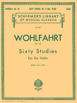 Schirmer Library of Classics Volume 839 (Violin Method) (HL-50256590)